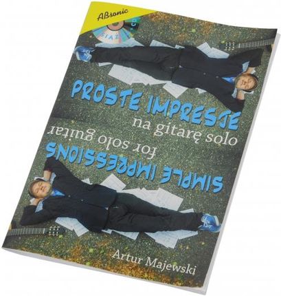 AN Majewski Artur Proste impresje na gitarę solo książka + CD
