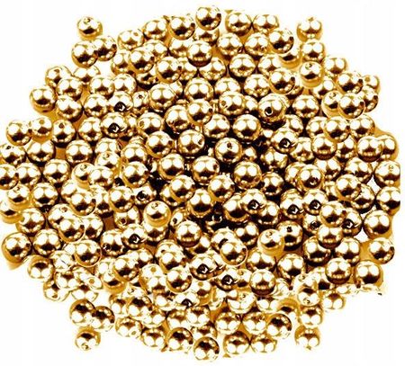 Titanum Koraliki Dekoracyjne Ozdobne Złote 40G