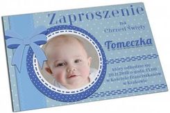 Zdjęcie Magnes Zaproszenie na Chrzest #08 - Proszowice