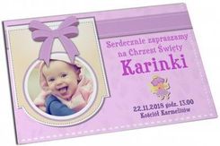 Zdjęcie Magnes Zaproszenie na Chrzest #10 - Nowe Brzesko