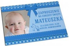 Zdjęcie Magnes Zaproszenie na Chrzest #18 - Bochnia
