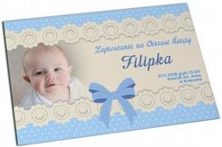 Zdjęcie Magnes Zaproszenie na Chrzest #19 - Olkusz