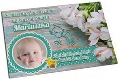 Zdjęcie Magnes Zaproszenie na Chrzest #24 - Jordanów