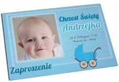 Zdjęcie Magnes Zaproszenie na Chrzest #25 - Jordanów
