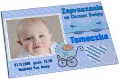 Zdjęcie Magnes Zaproszenie na Chrzest #28 - Nowe Brzesko