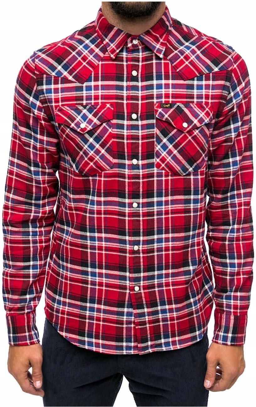 Lee Western Shirt Koszula Flanelowa Męska Slim M Ceny i Lee Western Shirt Koszula Flanelowa Męska Slim M Ceny i