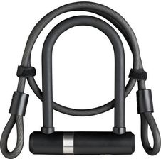 Zdjęcie Axa Newton Ul Mini Zapięcie Rowerowe 150Mm 14Mm + Linka Double Loop 8Mm 100Cm 59502795SS - Wielichowo