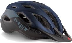 Zdjęcie Met Crossover Kask Rowerowy Czarno Niebieski Rozm. 52-59 3HM109MOBL1 - Kalwaria Zebrzydowska