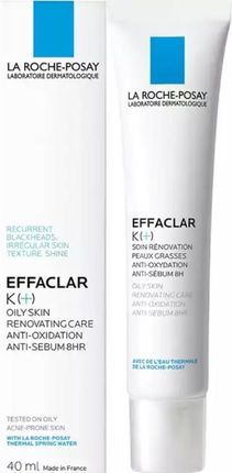 LA ROCHE-POSAY Effaclar K(+) odnawiający krem do skóry tłustej 40ml