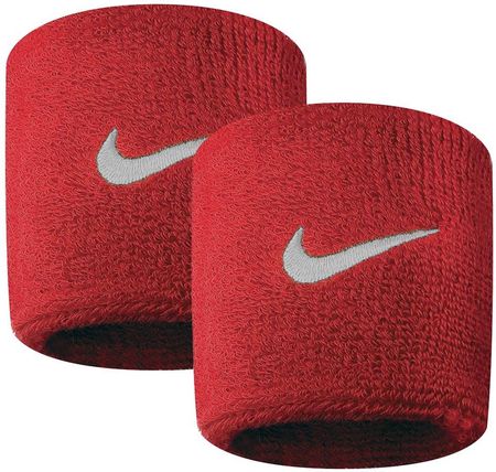Nike Frotka Na Rękę Swoosh Wristbands 2Szt Czerwona Nnn04672