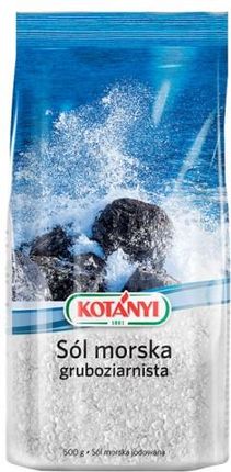 Kotányi Sól Morska Gruboziarnista 500G
