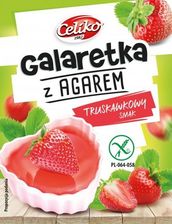 Zdjęcie Celiko Galaretka Z Agarem O Smaku Truskawkowym Bezglutenowa 45G - Buk