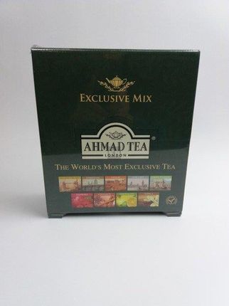 Ahmad Tea Exclusive Mix Herbaciana Bombonierka Zestaw Herbat 90X2G
