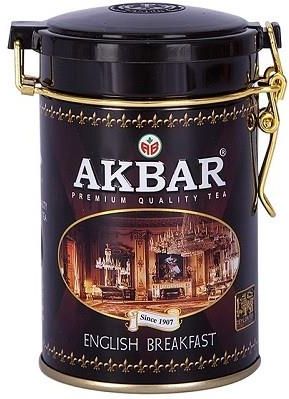 Akbar English Breakfast Herbata Liściasta Puszka 100G