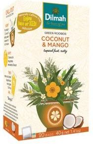 Dilmah Herbata Zielony Rooibos Kokos & Mango 20X2G