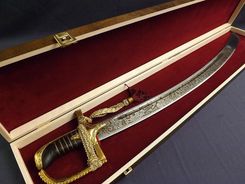Zdjęcie Płatnerze Hiszpańscy Replika Szabla Polska Z 1750R Z Grawerem W Pudełku Nr 1750 G+P03 - Wronki