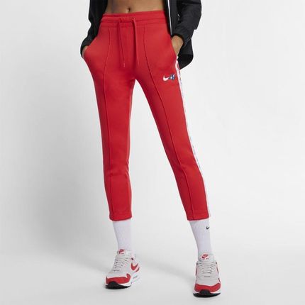Spodnie damskie Nike Sportswear - Czerwony - Ceny i opinie 