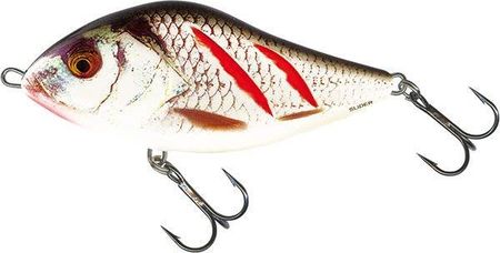 Salmo Wobler Slider Floating 10Cm Wounded Real Grey Shiner (Qsd024)