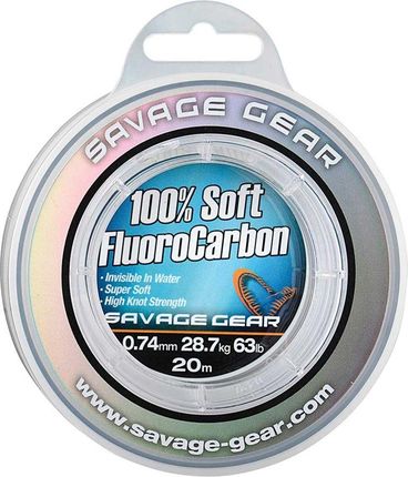 Savage Gear Soft Fluoro Carbon 1.0Mm 15M 111Lb 50.5Kg (54859)
