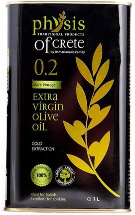 Of Crete Oliwa Extra Virgin 0,2% Kreta Physis 1L