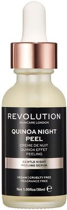 Makeup Revolution Skincare Gentle Night Peeling Serum Quinoa Night Peel Serum Peelingujące Na Noc 30 ml