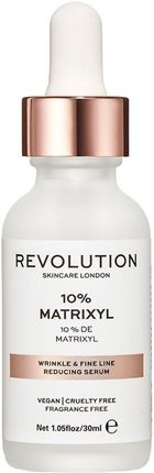 Makeup Revolution Skincare Wrinkle&Fine Line Reducing Serum 10% Matrixyl Serum Redukujące Widoczność Drobnych Zmarszczek 30 ml