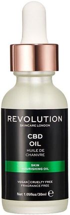 Makeup Revolution Skincare Nourishing Oil Cbd Oil Odżywcze Serum Do Twarzy 30 ml