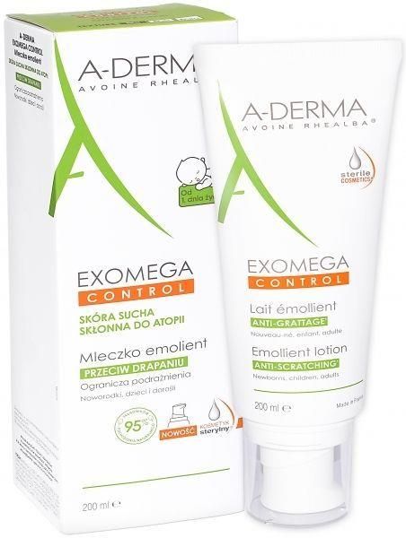 Coffret Bálsamo Emoliente & Gel de Corpo Cabelo Control Exomega - 2x 200 ml  · A-derma · El Corte Inglés