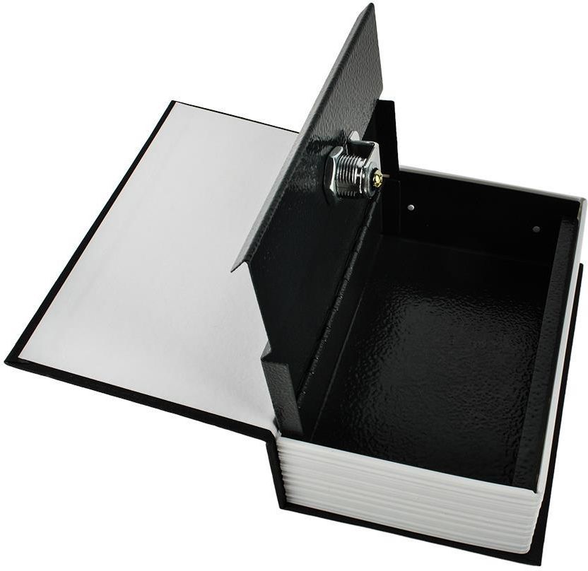 Sejf kasetka ukryta w książce na zamek 18cmx11,5cm - zdjęcie 4 Sejf kasetka ukryta w książce na zamek 18cmx11,5cm