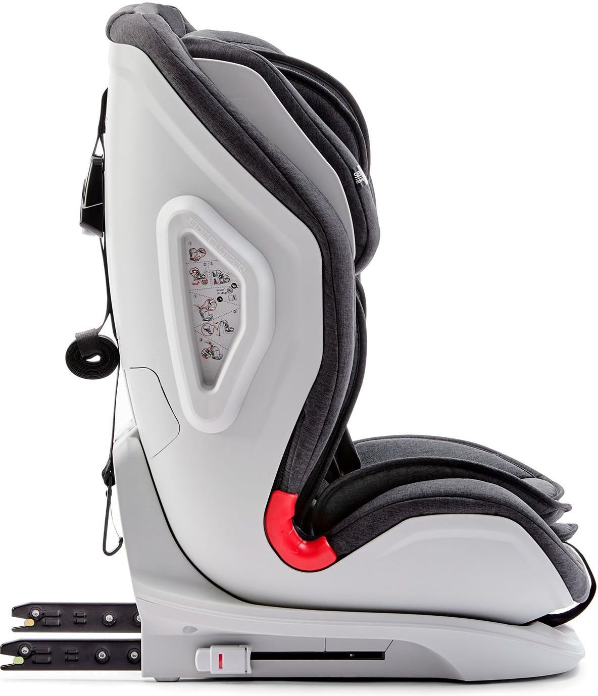 Kinderkraft ONETO3 I-SIZE 76-150 cm Autostoeltje 9-36 kg, met Isofix, afstelbare hoofdsteun 18 verstelniveaus, veiligheidssystemen, Reclining functie, Groep 1/2/3, tot 12 jaar, grijs Kinderkraft ONETO3 I-SIZE 76-150 cm Autostoeltje 9-36 kg, met Isofix, afstelbare hoofdsteun 18 verstelniveaus, veiligheidssystemen, Reclining functie, Groep 1/2/3, tot 12 jaar, grijs