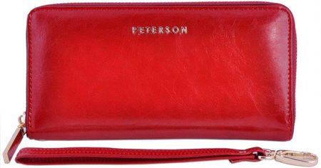 Portfel damski PETERSON RFID PL-781 czerwony