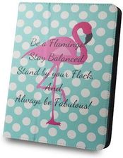 tabletu TelForceOne Uniwersalne etui do tabletów 9-10'' Flamingo and dots (GSM33472)