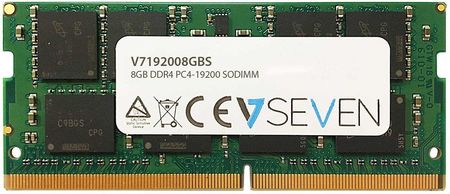 Pamięć RAM V7 DDR4 8GB 2400MHz CL17 (V7192008GBS)