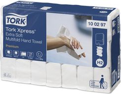 Tork Xpress Ręczniki papierowe Multifold H2 Premium 21 bind (100297) - dobre Ręczniki papierowe
