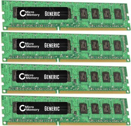 Pamięć RAM MicroMemory DIMM DDR3 4x8GB 1600MHz ECC (MMG2458/32GB)