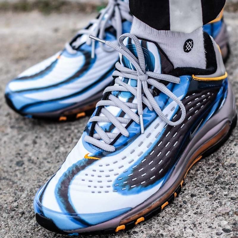 NIKE エアーマックスDELUXE Nike Air Max Deluxe „Photo Blue & Wolf Grey & Orange