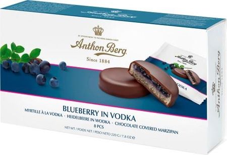 Anthon Berg Blueberry In Vodka Czekoladki Jagoda W Wódce 220G