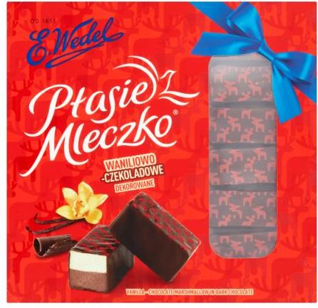 E Wedel Ptasie Mleczko Waniliowo Czekoladowe Dekorowane 380G - Ceny I ...