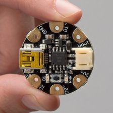 Zdjęcie Adafruit Gemma Miniaturowa Platforma Z Mikrokontrolerem Attiny85 3,3V (ada03017) - Mikstat
