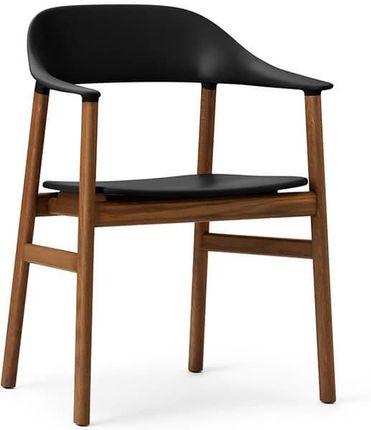 Normann Copenhagen Krzesło Z Podłokietnikiem Herit Smoked Oak Black 1401035