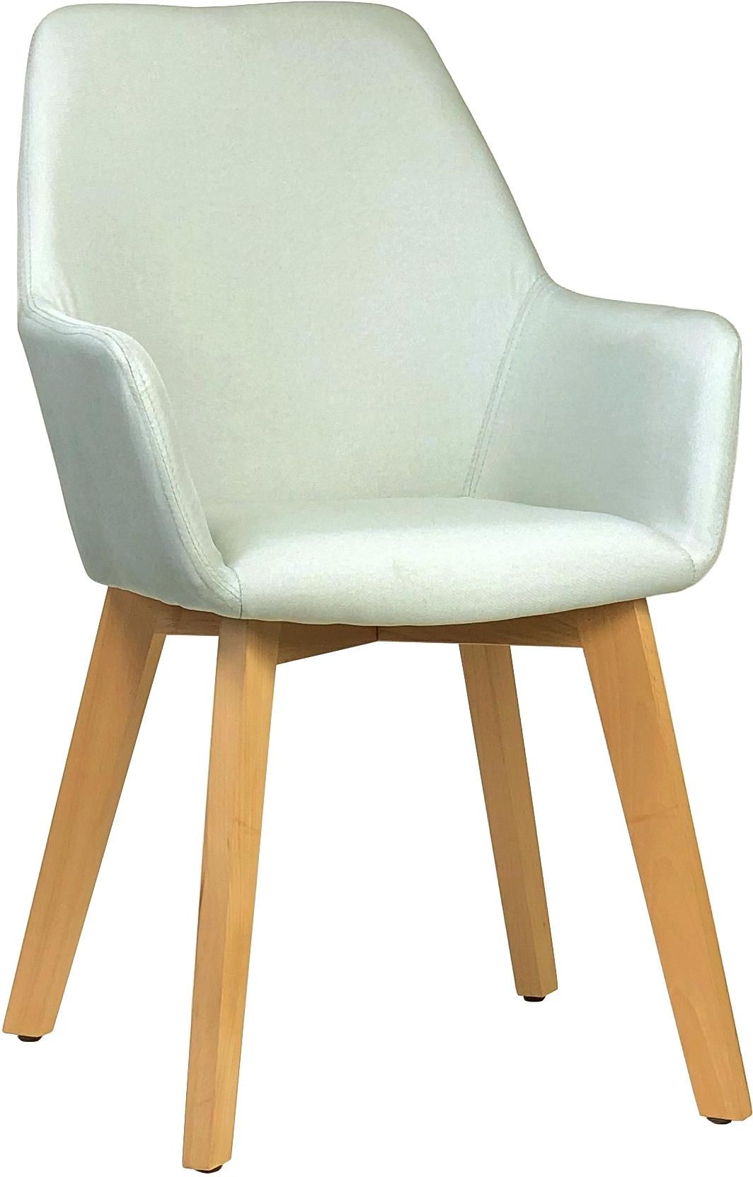 Exitodesign Krzesło Z Podłokietnikami Stone Light Grey Krzesło tapicerowane z podłokietnikami Stone grey 279 zł