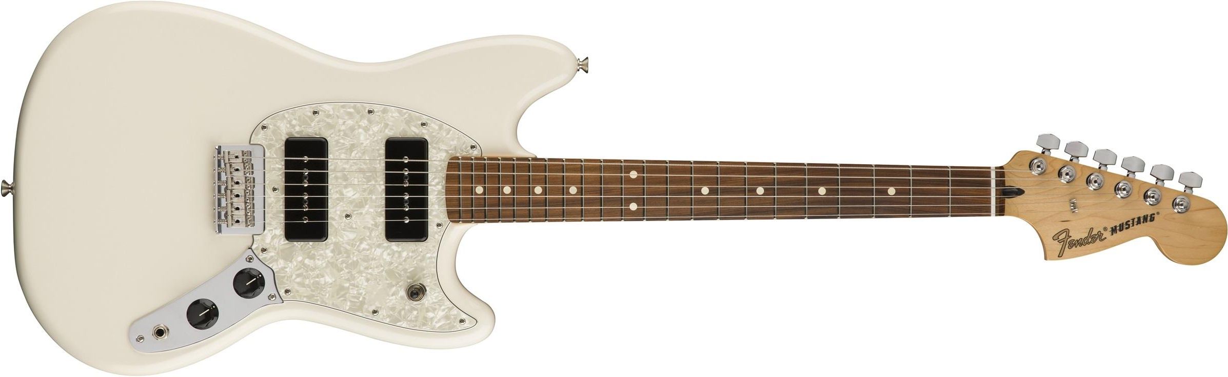 Fender Mustang 90 (レリック、シングルアッセンブリー付き) Fender Mustang 90 PF OLW - Ceny i opinie - Ceneo.pl