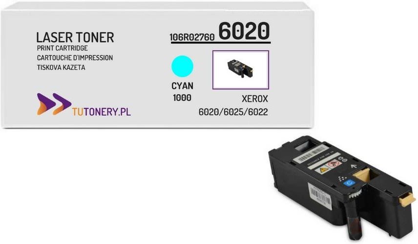 Tutonery Toner Do Xerox 106R02760 Cyan (eph327) - Opinie i ceny na Ceneo.pl