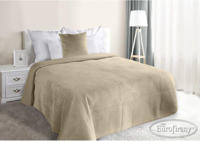 Eurofirany Welurowa Narzuta Na Łóżko Susana 200X220 J.Beż Opinie i