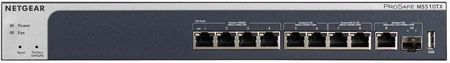 Netgear Switch Zarządzalny Ms510Tx Prosafe Switch Lan 4X1G 2X2,5G 2X5G 1X10G 1Xsfp (ms510tx100eus)