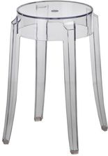 D2 D2Design Stołek Duch 46 Cm Inspirowany Ghost Transparentny - Taborety i stołki