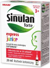 Sinulan Express Forte JUNIOR aerozol do nosa 20ml