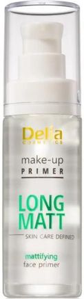 Delia Long Matt Clear Make-Up Primer Matująca Baza Pod Makijaż 30Ml