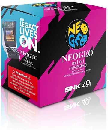 SNK NeoGeo Mini - 40th Anniversary Console - Ceny i opinie