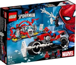 Klocki Lego Marvel Spiderman Pościg Motocyklowy Spidermana 76113